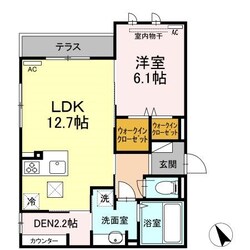 西広島駅 徒歩10分 1階の物件間取画像